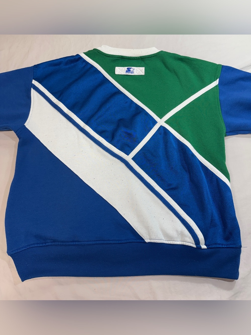 Seattle Seahawks Vintage 80s Starter Sweatshirt - NFL Football Sweater - Picture 10 of 11